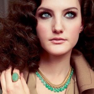 Stella & Dot Contessa Jade Statement Necklace